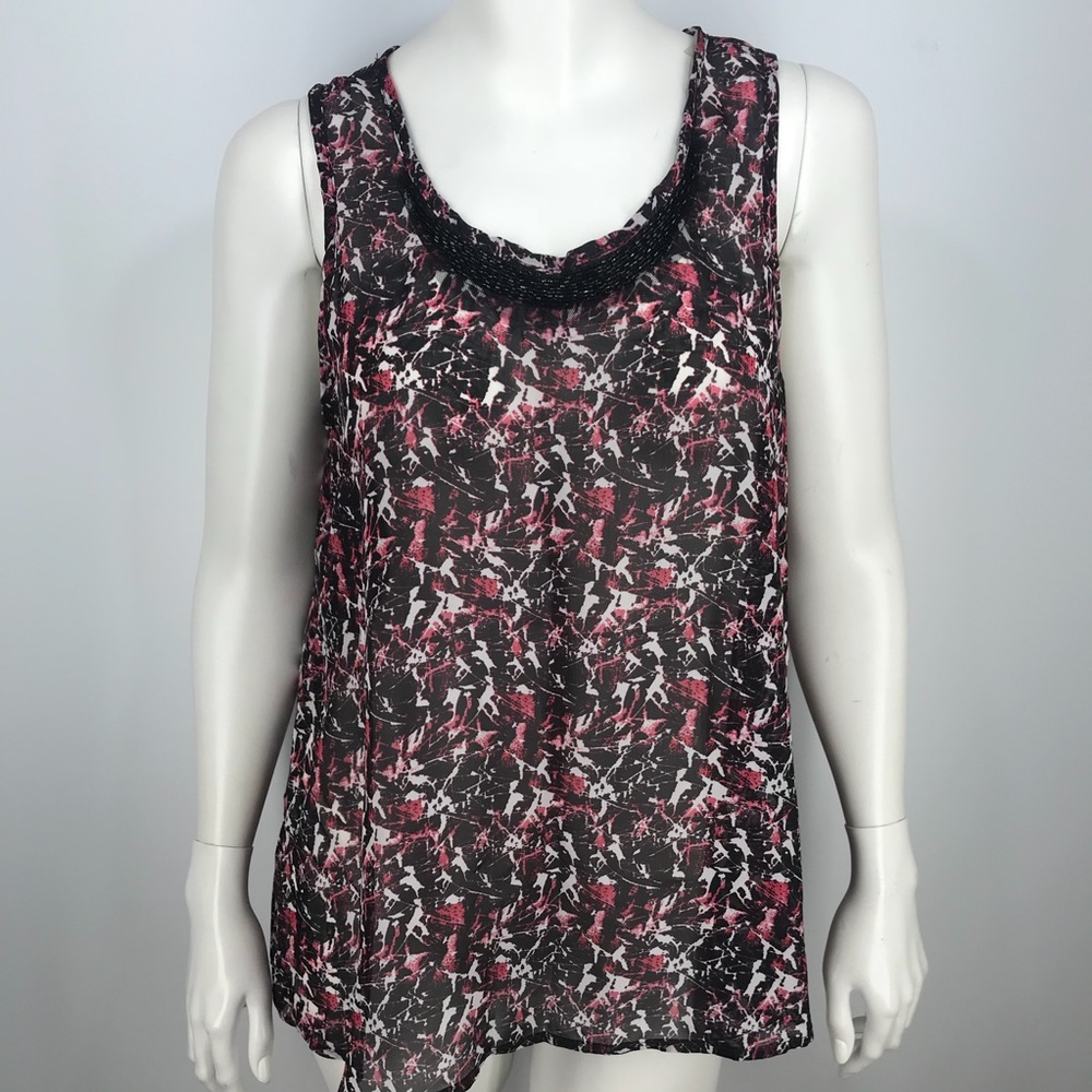 $5 💓 SAKS Fifth Avenue Black Label Sheer Blouse